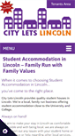 Mobile Screenshot of cityletslincoln.co.uk
